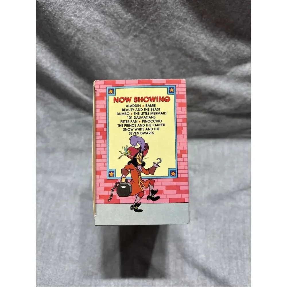 Disney Tiny Theater 10 Little Golden Books with Mickey Figurine Vintage 1993